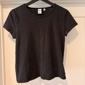 TNA Classic Black Short Sleeve Tee